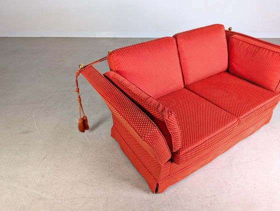 Image 1 of Divano originale Himolla Vintage Divano spagnolo Divano rosso camino