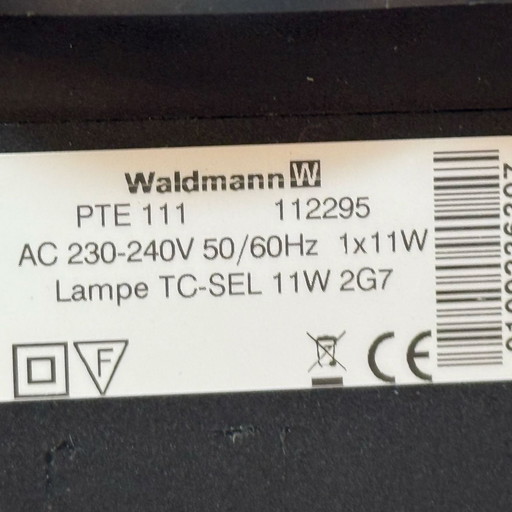 Porsche Design voor Waldman - Bureaulamp - Model PTE 111 - Inclusief tafelbevestiging