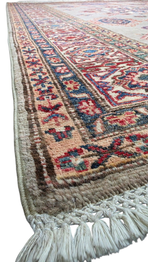 Image 1 of Handmade oriental wool Ziegler Kazak carpet New! 168x237cm