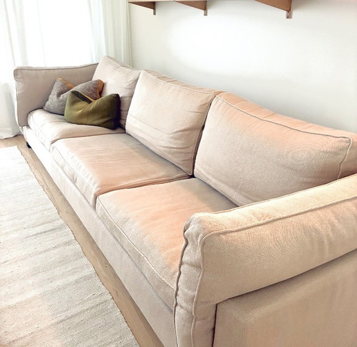Square Lounge zetel De Padova – 3 5 zitsbanken, Cotton