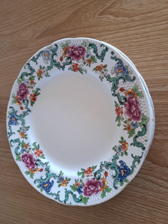 Image 1 of Engels servies, vermoedelijk bijna 100 jaar oud. 