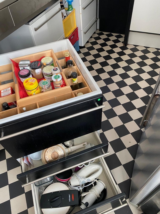 Bulthaup Banco da Lavoro da Cucina Vintage – Mobili, Glass, rvs (photo 8 of 8)