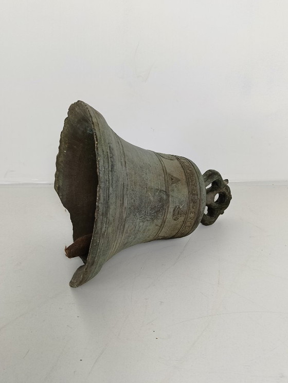 Image 1 of Great Antique bronze Church bell from 1679