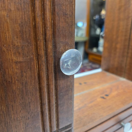 Image 1 of Botiquín de pared Art Déco francés con espejo, años 20/30