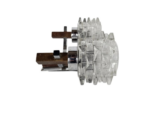 Image 1 of Massive - crystal - rosewood - chrome - Belgium - 1970s