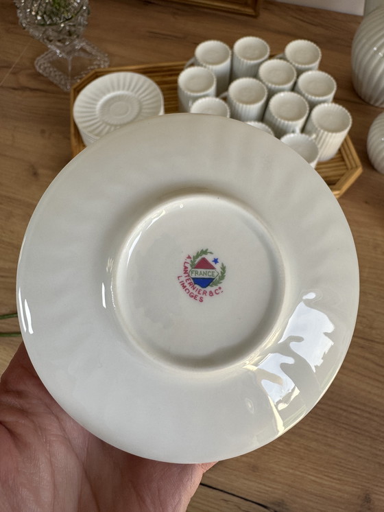 Image 1 of Vintage Limoges porseleinen servies