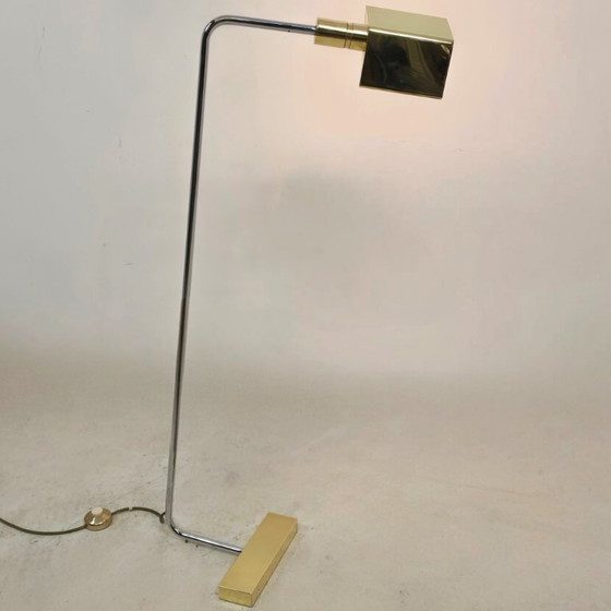 Cedric Hartman per Jack Lenor Larsen Lampada da terra No.1 anni '60 – Lampade da terra, Brass (photo 2 of 8)