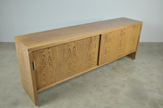 Image 1 of Credenza moderna di design olandese con finitura impiallacciata in wengé, anni '80