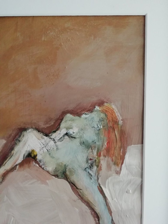 Waiting for her Lover – Rob Jacobs, Schilderijen & Tekeningen, Papier (photo 5 of 7)
