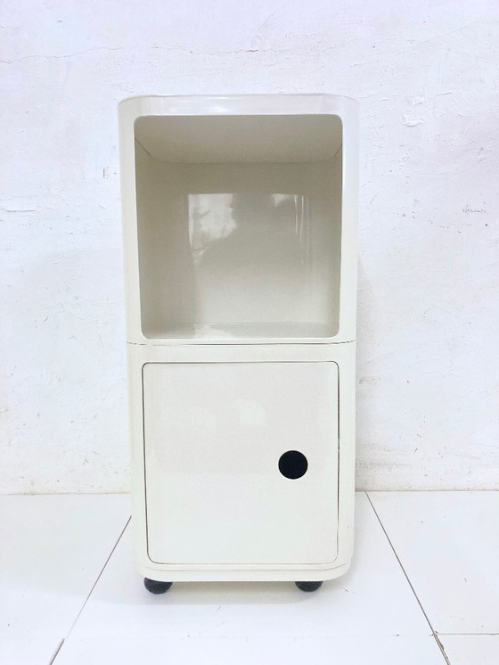 Image 1 of Dubbele Componibili Plastic Container Ontwerp Anna Castelli Ferrieri Kartell