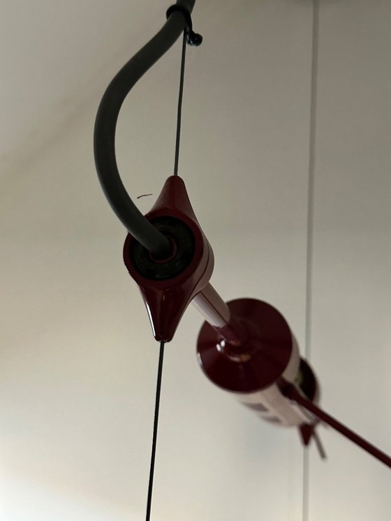 Image 1 of  "Lippa" Pendelleuchte von Mauritzio Bertoni für Castaldi, 1980er Jahre