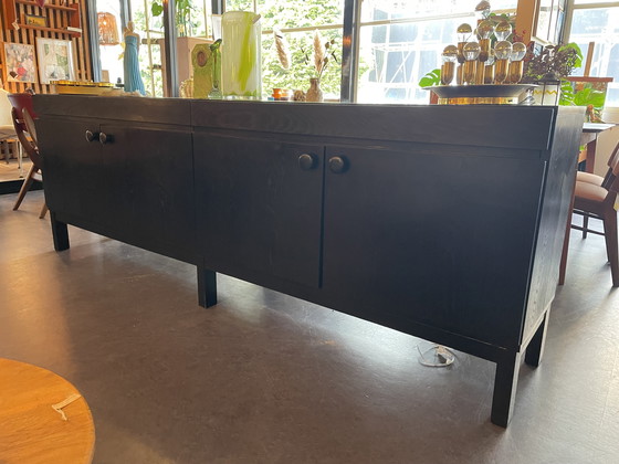 Image 1 of Das Coene-Sideboard im brutalistischen Stil aus schwarzer Eiche