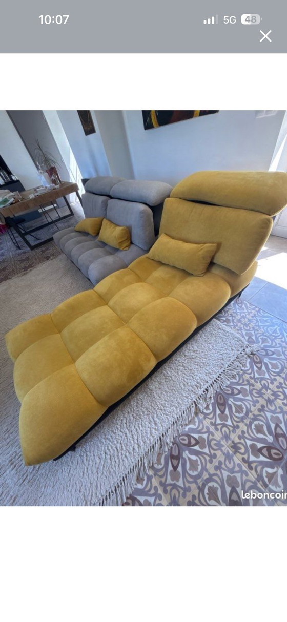 Image 1 of Divano modulare con 2 elementi separabili, marca XXL – angolare o separato
