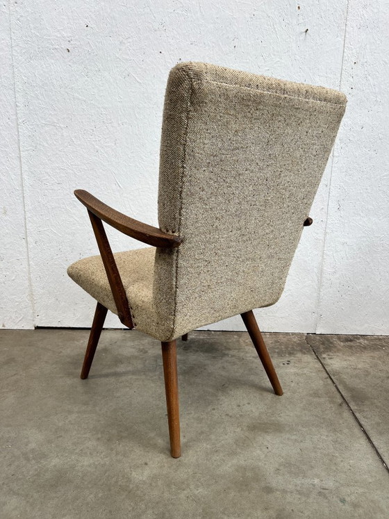 Image 1 of Vintage Teak Armchair, Germany 1970s