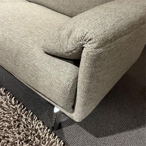 Leolux Bora Balanza hoge rug 2,5 zitbank