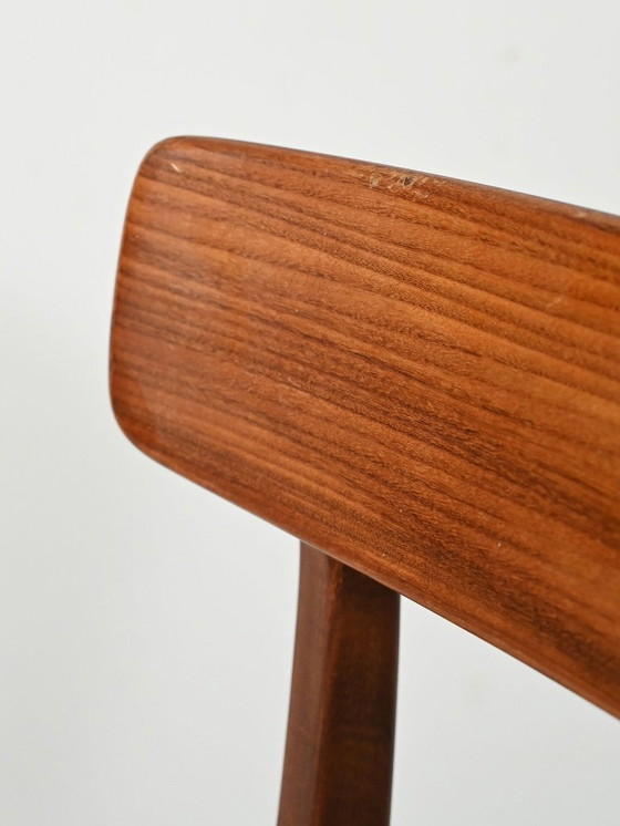 Image 1 of Set of six Scandinavian teak dining chairs, 1960s
