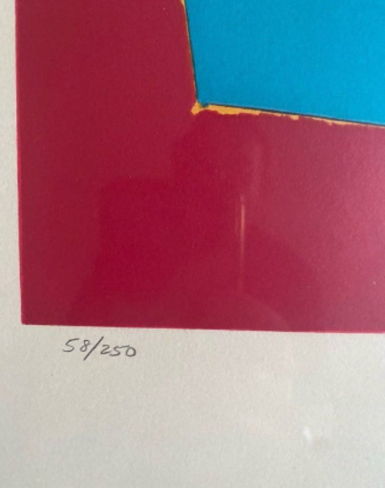 Image 1 of Richard Lindner “Miss American Indian”, signed lithograph,