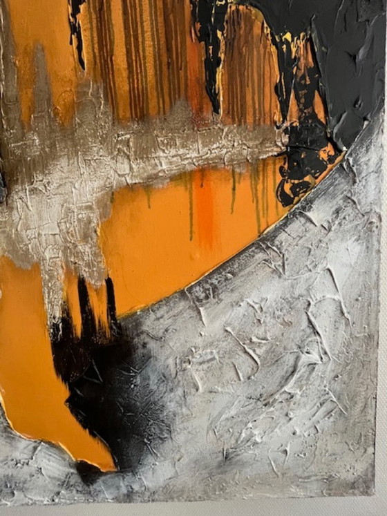 Image 1 of Gran cuadro abstracto de 150 x 150 cm.