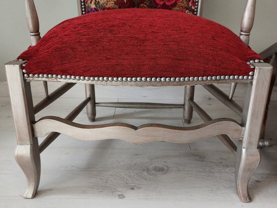 Image 1 of Paar Louis XV Cabriolet-Sessel