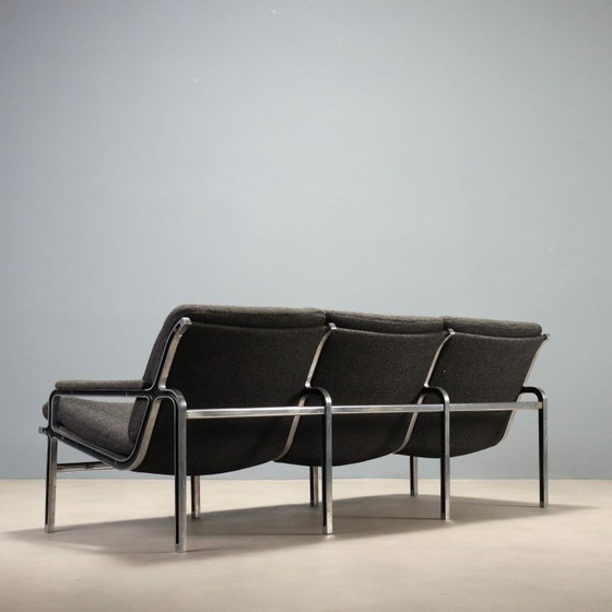 Divano Vintage di André Vandenbeuck – Andre Vandebeuck, Divani 3 posti, Aluminium (photo 10 of 11)