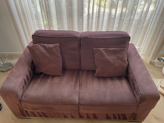 Natuzzi Sofa Set, Seating area, Metal, Textile, Beige (photo 6 of 9)