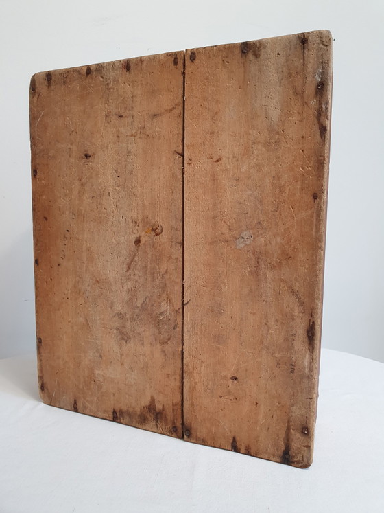 Antique Wooden Locker / Handcrafted Display Stand – Shelving unit (photo 6 of 6)