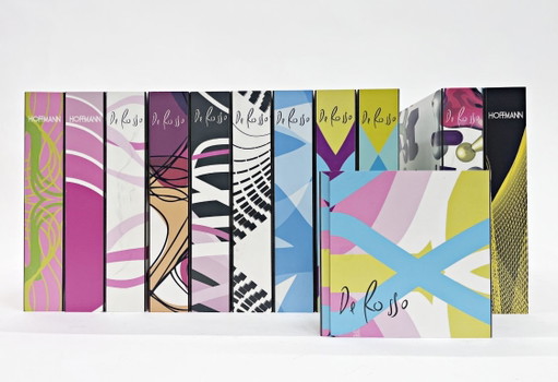 PopArt Ringbuch + Ordner + Sammelmappe + Diary, Hardcover aus Laminat mit Magnetverschluss 1990, Italien, Set of 10