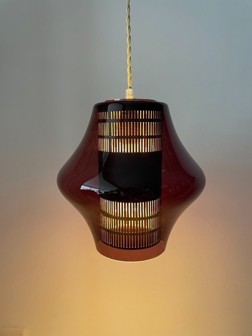 Philips vintage glass pendant lamp NX series