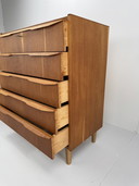 Dänische Eichenkommode, Dänemark, 1960er Jahre