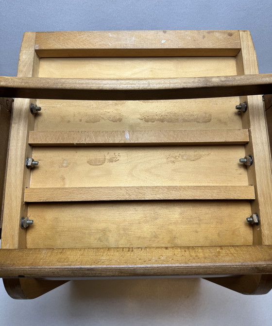 Image 1 of Set di 2 sedie vintage – The Future Dieverbrug (anni '50) – compensato curvato