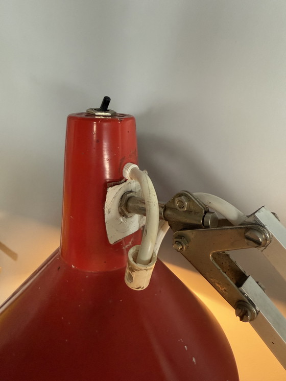 Image 1 of Vintage architectenlamp ruim 2 meter hoog 