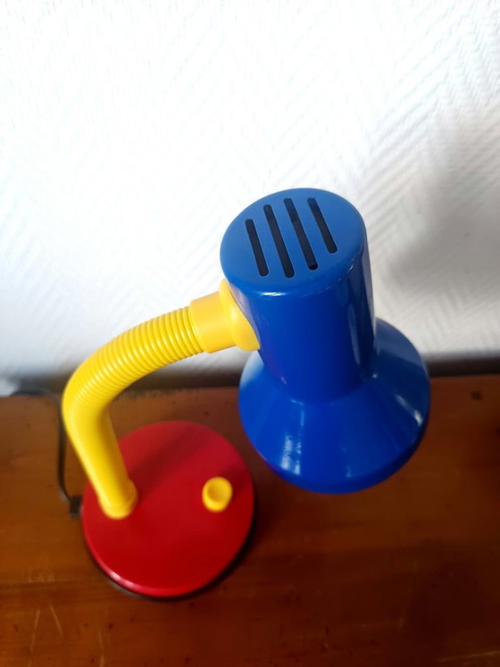 Lampada da scrivania vintage stile Memphis – Lampade da tavolo, Metallo (photo 6 of 10)