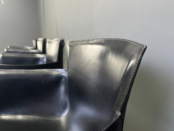 Image 1 of Vela eetkamerstoelen van Carlo Bartoli voor Matteo Grassi, jaren 80.