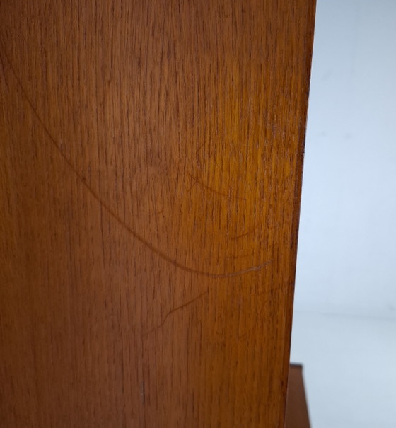 Image 1 of Armario de pared antiguo de teca, diseño danés, década de 1970.