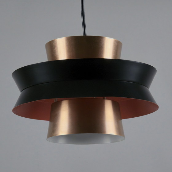 Image 1 of 1970s Vintage GRANHAGA Trava Pendant Lamp By Carl Thore – Swedish Mid-Century Modern Pendant Light.