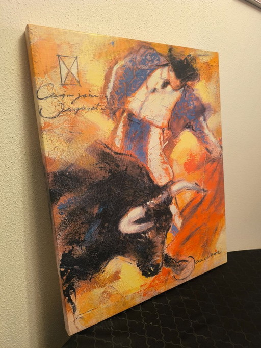 Joadoor Canvas Painting - Moment der Überlegenheit