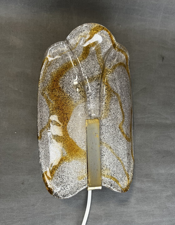 Image 1 of Aplique de cristal de Murano Mazzega, Italia, década de 1970