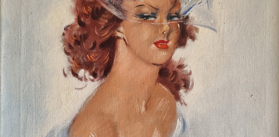 Image 1 of D'après Jean Gabriel Domergue (1889-1962), belle époque Parisienne