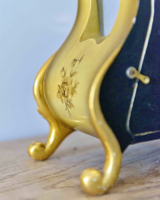 Image 1 of Le Castel Duchesse clock – Swiss craftsmanship in opulent Louis XV style (1958)