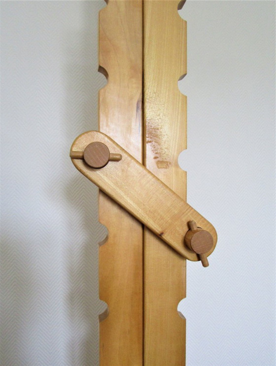 Image 1 of lámpara de pie de haya maciza con sistema