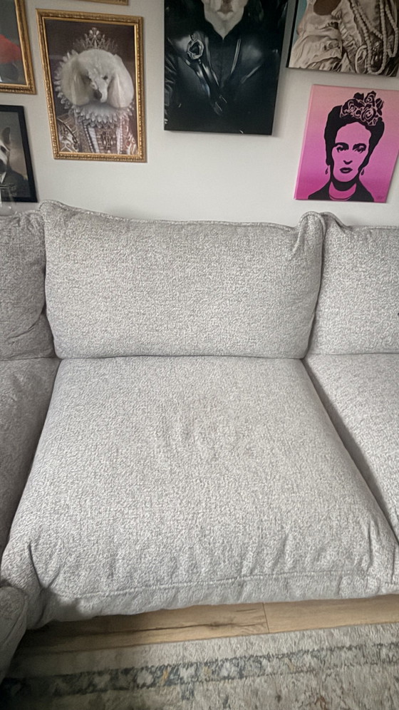Canapé d'angle Sumo Gris bouclé – Fatboy, Canapés 3 places, Textile (photo 4 of 7)