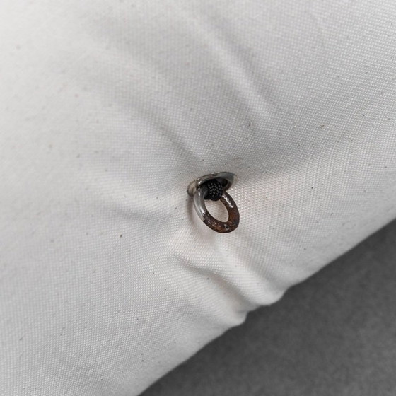 Image 1 of CAMALEONDA POLTRONA IN COTONE BIANCO M. BELLINI B&B ANNI '70 VINTAGE MODERNARIATO