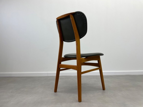 Image 1 of Set of 4 vintage 1960s teak chairs