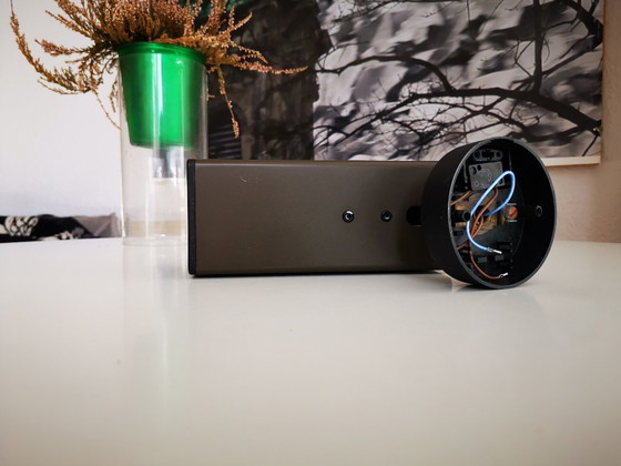 Image 1 of Foco con forma de cubo marrón