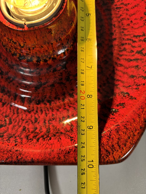 Image 1 of vintage wand- of plafondlamp fabrikant Hustadt Leuchten