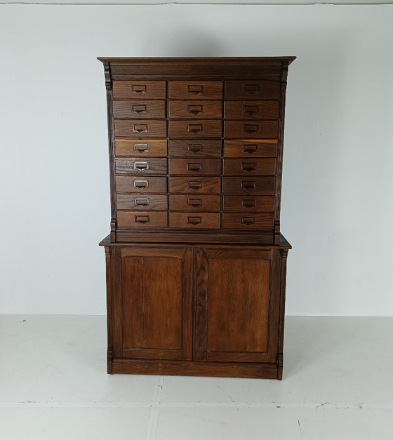 Image 1 of Antiker Notarschrank / Aktenschrank