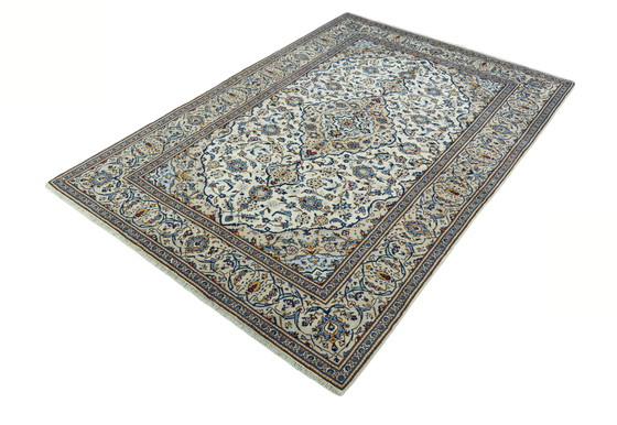 Image 1 of Sughero Kashan annodato a mano – 293 x 203 cm