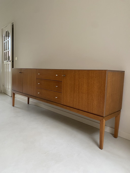 Vintage Wooden Sideboard For Palette Möbelwerk, From 1970