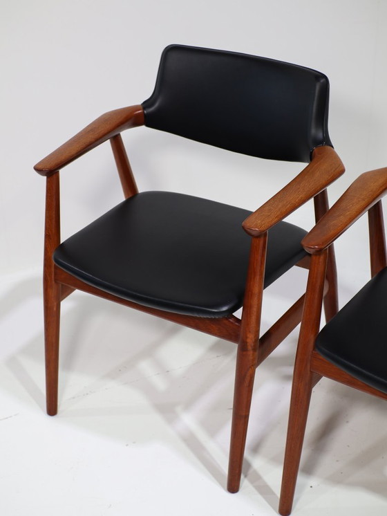 Image 1 of 6x Eetkamerstoelen GM11 Svend Aage Eriksen Glostrup teak