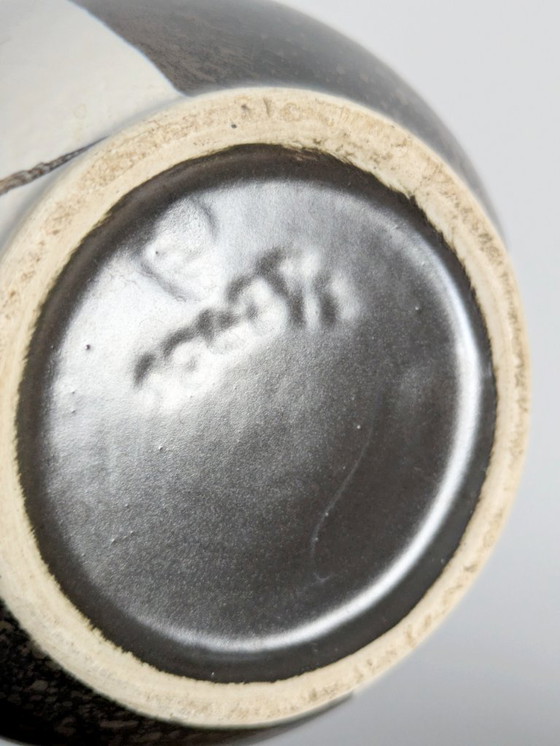 Image 1 of Midcentury West German Pottery Vase by Ursula Fesca for Wächtersbach, TURIN Decor, 1950s
